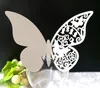Party Decoration Laser Cut Place Cards With Butterfly Paper Cutting Name Card For Wedding Decorations RH1002