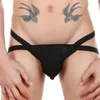 Bh Sets Mannen Tweedelige Sexy Lingerie Set Ondergoed Erotisch Kostuum Schouder Borst Harnas Riem Gladiatorschoen Crop Top Met Ardennen Pouch T2201