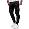 Calças masculinas tendência moda casual jogger fitness musculação academia moletom calças