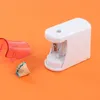 Automatic Electric Pencil Sharpener Safe Fast Prevent Accidental Opening Stationery School Supplies Students Artists Classrooms Office JY0613