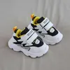 Autumn Kids Sport Shoes Fashion Mesh Breathable Boys Sneakers Little Girl Shoes Casual Infant Student Shoes SXH004 G1025