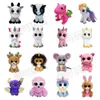 Decorazione nuovo 35 Design Peluche Peluche 15 cm Grandi occhi all'ingrosso Animali Bambole morbide per bambini Regali di compleanno giocattolo