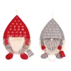 Christmas Countdown Calendar for Kids Wall Hanging Swedish Gnome with 25 Days Pockets Xmas Home Decorations XBJK2111