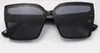 대형 사각형 선글라스 여성 림이없는 태양 안경 원피스 그라디언트 럭셔리 브랜드 그늘 복고풍 디자인 UV400 빈티지 10pcs 공장 가격 빠른 배