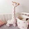 67cm giraff plysch leksak kreativ söt tecknad docka baby s följeslagare för barn födelsedag julklapp 210728
