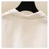Womens Tops and Blouses Turn Down Collar White Chiffon Blouse Shirt Tops Blusas Mujer de Moda Lange Mouw Blouse Dames C737 210426