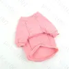 Haftowe bluzy Pet Psy Ubranie Pink Drut Pets Sweter pies odzież Casual Cotton Pug Puppy Ubrania 285y