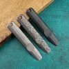 Titanium Isloy Локар Портативный Многофункциональный EDC Инструмент Наружная Самооборона Прохладная Пальшка Самозащитная Инструмент Тактический Чай Нож