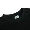 Мужские футболки Мужчины Мужчины Пуловеры Streetwear Hem Hole сплошной с длинным рукавом Футболка Ins Весенний хип-хоп High Street O-Hee Tshirt Свободная одежда