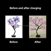 Christmas Decorations Festive Party Supplies Home Garden Led Table Lamp Rose Flower Tree Usb Night Lights Decoration Gift For Ki3624811