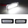 2 pz LED Numero di Targa Lampada Della Luce Senza Errori Per Benz W450 W453 Smart Fortwo Coupe Convertibile 450 451 Auto luce 18SMD