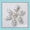 Pearl Loose Kulki Biżuteria 16 mm barokowe naturalne cząsteczki słodkowodnej Women Dift Dres Dostaw 2021 FSHWZ