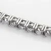 Fashion Custom Silver 925 Diamond Moissanite Tennis Bracelet Women298U6454752