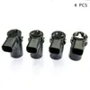 Caméras de recul de voiture Caméras Capteurs de stationnement 4pcs PDC ABS Noir Capteur Reverse Bumper Buzzer Professional Tool Assist 4F23 15K859 Durable