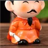 Creative Ceramic Cute New Chinese style Doll Souvenir Gift Table Office Home Decoration People Toy Ornaments Car Interior Decor Supplies