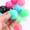 Cat Toys 2021 Stijl 6 Pakken Multi gekleurde Holle Plastic Bal met Bell Pet Interactive Teaser Toy