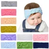 Nouveau bandeau en Nylon pour bébés filles bébés garçons noeud papillon doux Turban bandes de cheveux bébé accessoires de cheveux pour chapeaux pour enfants