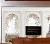 卸売 - 任意のサイズの写真壁紙の寝室の家の装飾の壁壁画壁紙ローマンコラムPapel de Parede 3D 690 V2