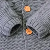 Bébé fille barboteuse tricoté vêtements nés avec chapeau infantile enfant en bas âge combinaison pour enfants coton garçons 210429