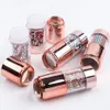 Fashion Nail Art Templates Seal with Scrapers 3 pcs Set DIY Double Head Nails Stickers Stampers Manicure Tools