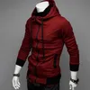 Autumn Men's Jacket Cultivate Paragraph Color Matching Male's Hooded Coat 210909