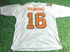 Benutzerdefiniertes Fußballtrikot für Männer, Jugendliche, Frauen, Vintage 16 PEYTON MANNING, kundenspezifisch, seltene High-School-Größe S-6XL oder Trikots mit beliebigem Namen und Nummer