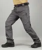 Pantalones Hombres 2021 Pantalones casuales de alta calidad Hombres Militares Joggers Tácticos Militares Pantalones de carga Moda Multi-bolsillo Pantalones del Ejército Negro X0611