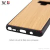 Fundas de teléfono impermeables antideslizantes de madera en blanco con grabado láser personalizado para Samsung Galaxy S7, S8, S9, S10, Note 9, 10, 2021
