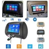 Car Video Headrest Monitor Universal 7 Inch FM/AM Seat Back Bluetooth LCD Display Remote Control MP5 Player MonitorCar