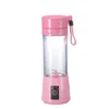 380ml herramientas para frutas y verduras licuadoras personales Mini licuadora portátil USB exprimidor taza exprimidor eléctrico botella Boutique 0