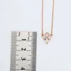 Collana a catena di gioielli di lusso Collana di moda classica di alta qualità Collana per donne uomini Magic Angel Rosegold Tone Penda2945587