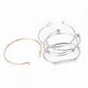 Bracelet en fil extensible en métal en acier inoxydable, breloque réglable, bricolage pour la fabrication de bijoux, Bracelets Q0719