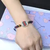 Natuursteen Tijger Eye 7 Chakra Armbanden Handgemaakte Bangles Yoga Balance Kralen Boeddha Gebed Elastische Armband Charms Mannen Vrouwen Sieraden Partij Gunst 14 Stijl