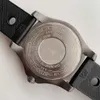 GF Factory Automatic Mechanical Beweging Horloge met 43 * 12.2mm Fijn staal Tweeweg Ratchet Wiel Roterende Horloge Ring Arc Sapphire Crystal Glass
