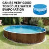 Accessori per piscina Rettangolare Copertura rotonda Pellicola isolante per nuoto solare Riscaldamento in lamina Telone di alta qualità3949140