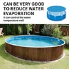 Pool & Accessories Rectangular/Round Cover Solar Swimming Insulation Film Foil Heating High-quality Tarpaulin