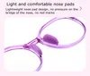 2021 Kinderen Vision Care 2231 Optische TR90 Glass Heren en Dames Vlakke lens Round Fashion Goggl Children's Eye Frame