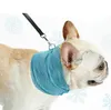 Ice Cooling Towel Bandana For Pet Dog Cat Scarf Summer Breathable Cool Towels Wrap Blue Bows Accessories In Retail Bag Pack SN2593