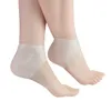 Ankle Support 1 Pair Thin Lace Foot Heel Protector Soft Silicone Half Socks High Heels Anti-dry Crack Moisturizing Cover