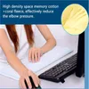 Hafıza Sünger Bilek Dirsek Mat Ter-Emici Kaymaz Yastık Klavye Ofis Masaüstü Bilgisayar Masası için Rahat Köpük Ped 210716