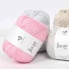 1 PC Hot SalesNew Przyjazd 50g Knitting Woolen Yarn Ubrania Baby Scarf Hat Rękawiczki Sweter Tkany Materiał Y211129