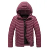 Chaifenko vinter varm casual jacka parkas män höst mode streetwear män parkas vindtäta tjocka hooded smal solid kappa män 210818