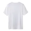 2021 Luxurys Designers Mens T Shirt Drees 100% Bomull Man Letter Print T Shirts Svart Mode Designer Sommar Högkvalitativ Top Short Sleeve Storlek S-5XL # 15