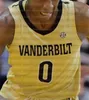 Anpassad Vanderbilt Commodores college baskettröjor Aaron Nesmith Saben Lee Scotty Pippen Jr. Clevon Brown E Dylan