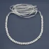 Bruiloft Sjerpen Miallo Bruidsaccessoires Strass Riem Voor Dames Mode Galajurk Riemen Kristal Ivoor Wit Strass Bruidsjerp 3615400