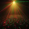 Mini LED Laser lights Projector Stage Lighting 4in1 Pattern Effect R&G o Star Whirlwind lamp Disco DJ Club Bar KTV Family Party Light4146207