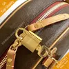 Boite Chapeau Souple Bag Mode Bakken Zachte Originele Kwaliteit Canvas Crossbody Schoudertassen Met Doos B030