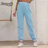 Höstfickor Koreansk stil Casual Sweatpants Kvinnor Jogger Byxor Mode Sport Hög Midja Kvinnor 210510