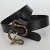 Wysokiej jakości projektant mody wężowa klamra pasa męskie paski damskie ceinture na prezent