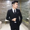 Ontwerpers Luxury Men Pakken Set Formele Blazer +Vest +Pants Sets Sets Otenset voor Heren Wedding Office Business Pak Set plus Siz